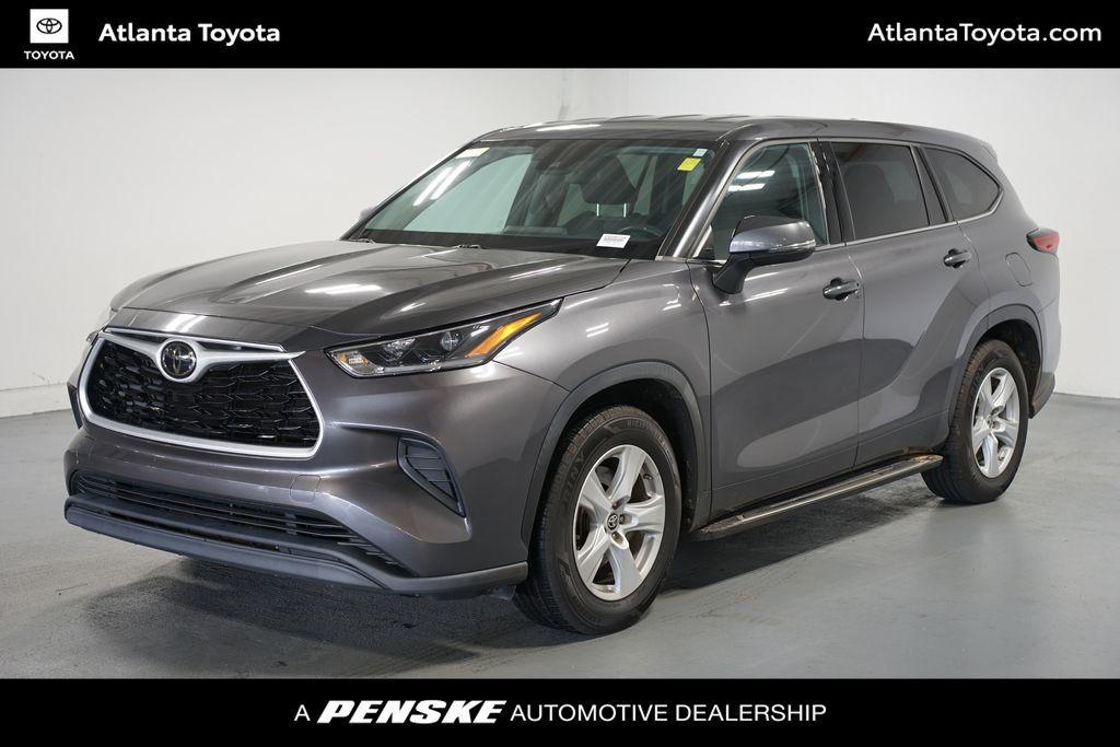used 2021 Toyota Highlander car, priced at $23,480