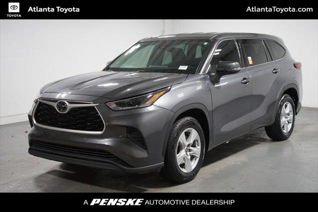 used 2021 Toyota Highlander car, priced at $29,480