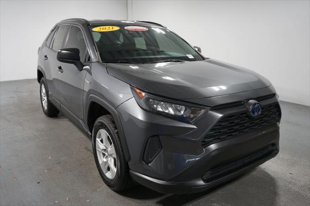 used 2021 Toyota RAV4 Hybrid car, priced at $24,980