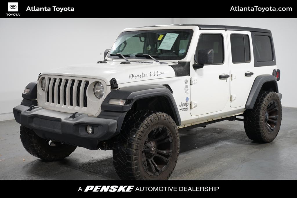 used 2018 Jeep Wrangler Unlimited car, priced at $28,480