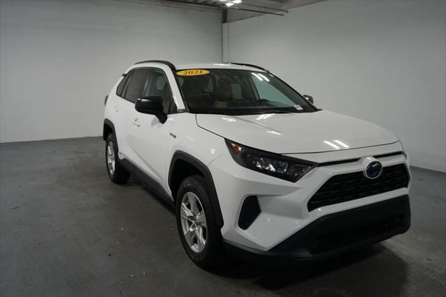 used 2021 Toyota RAV4 Hybrid car, priced at $24,980