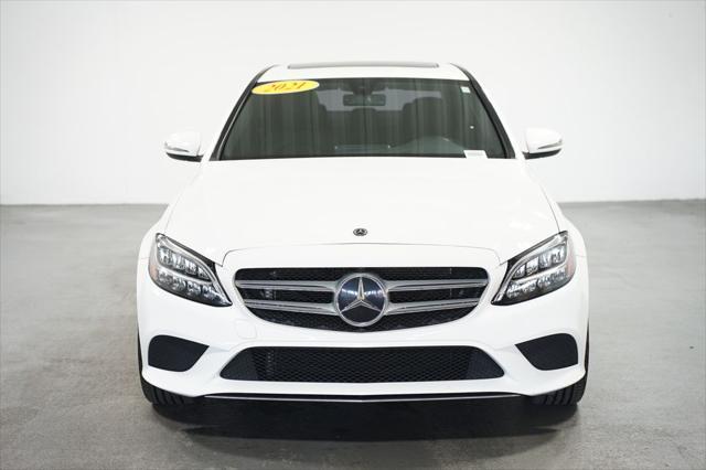 used 2021 Mercedes-Benz C-Class car, priced at $21,880