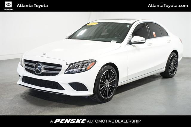 used 2021 Mercedes-Benz C-Class car, priced at $21,880