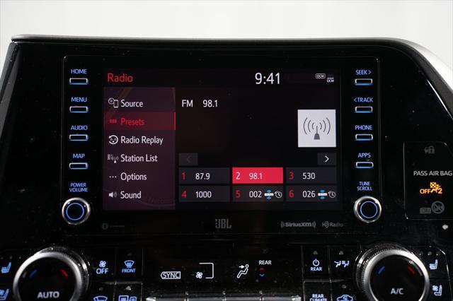 used 2020 Toyota Highlander car, priced at $29,980