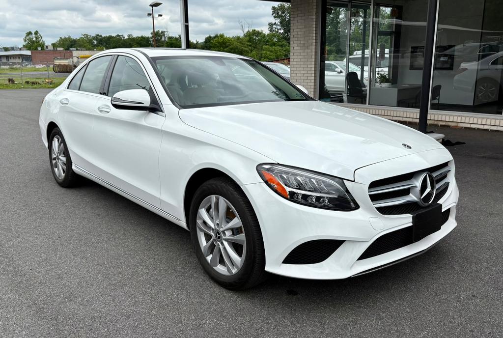 used 2021 Mercedes-Benz C-Class car, priced at $34,900