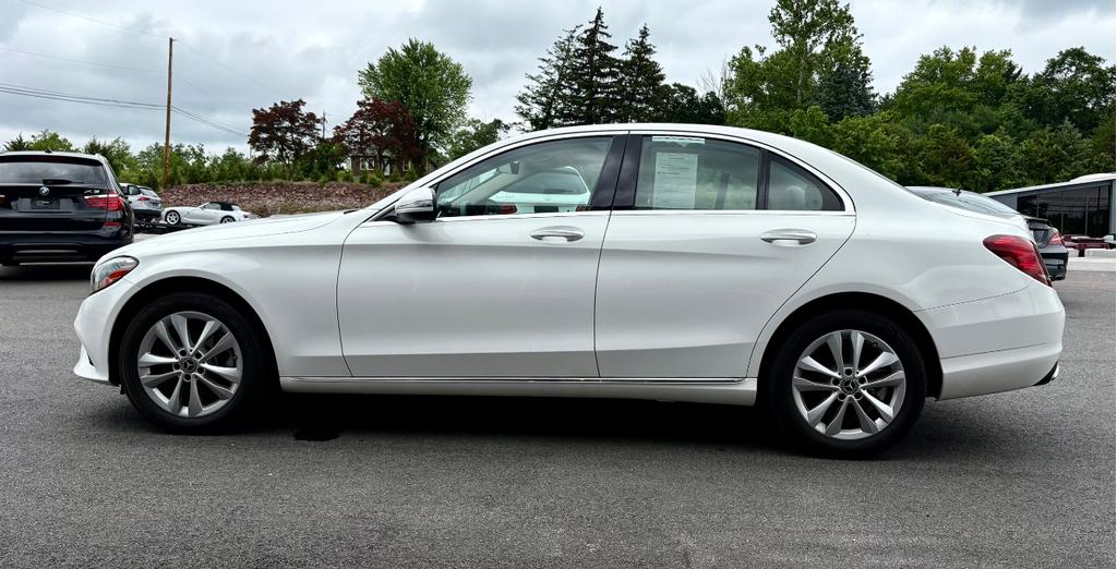 used 2021 Mercedes-Benz C-Class car, priced at $34,900
