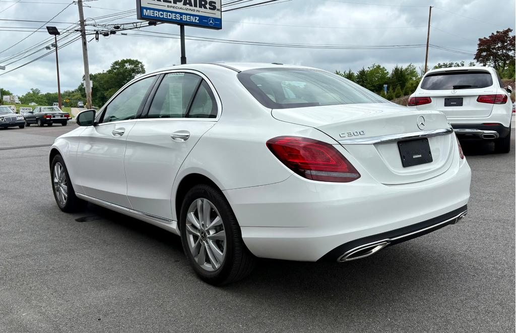 used 2021 Mercedes-Benz C-Class car, priced at $34,900