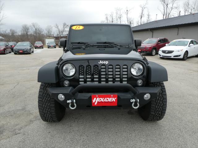 used 2015 Jeep Wrangler Unlimited car, priced at $19,995