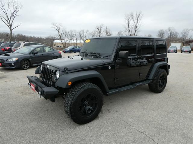 used 2015 Jeep Wrangler Unlimited car, priced at $19,995