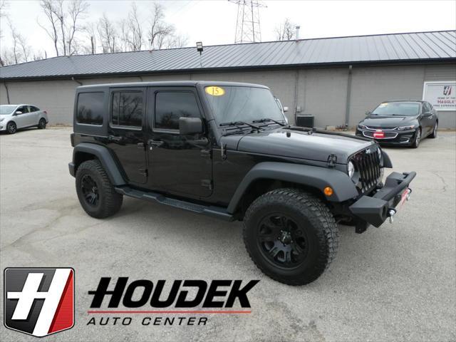 used 2015 Jeep Wrangler Unlimited car, priced at $19,995