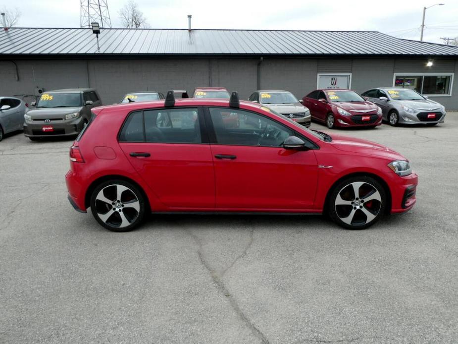 used 2018 Volkswagen Golf GTI car, priced at $18,694