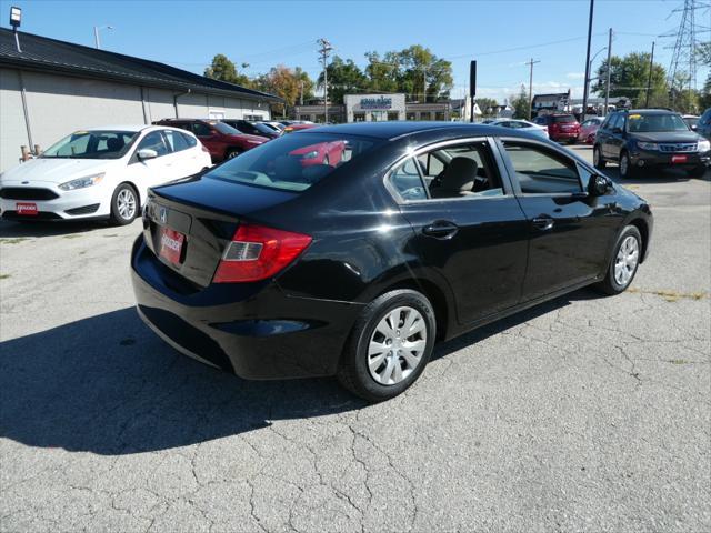 used 2012 Honda Civic car, priced at $10,995