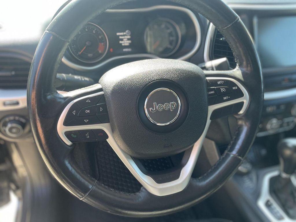 used 2015 Jeep Cherokee car, priced at $13,995