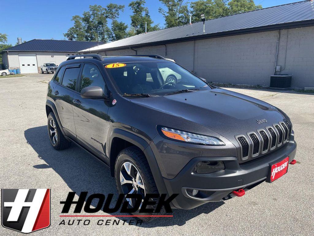 used 2015 Jeep Cherokee car, priced at $13,995