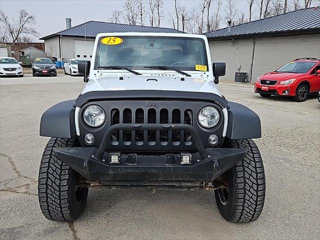 used 2015 Jeep Wrangler car, priced at $18,995