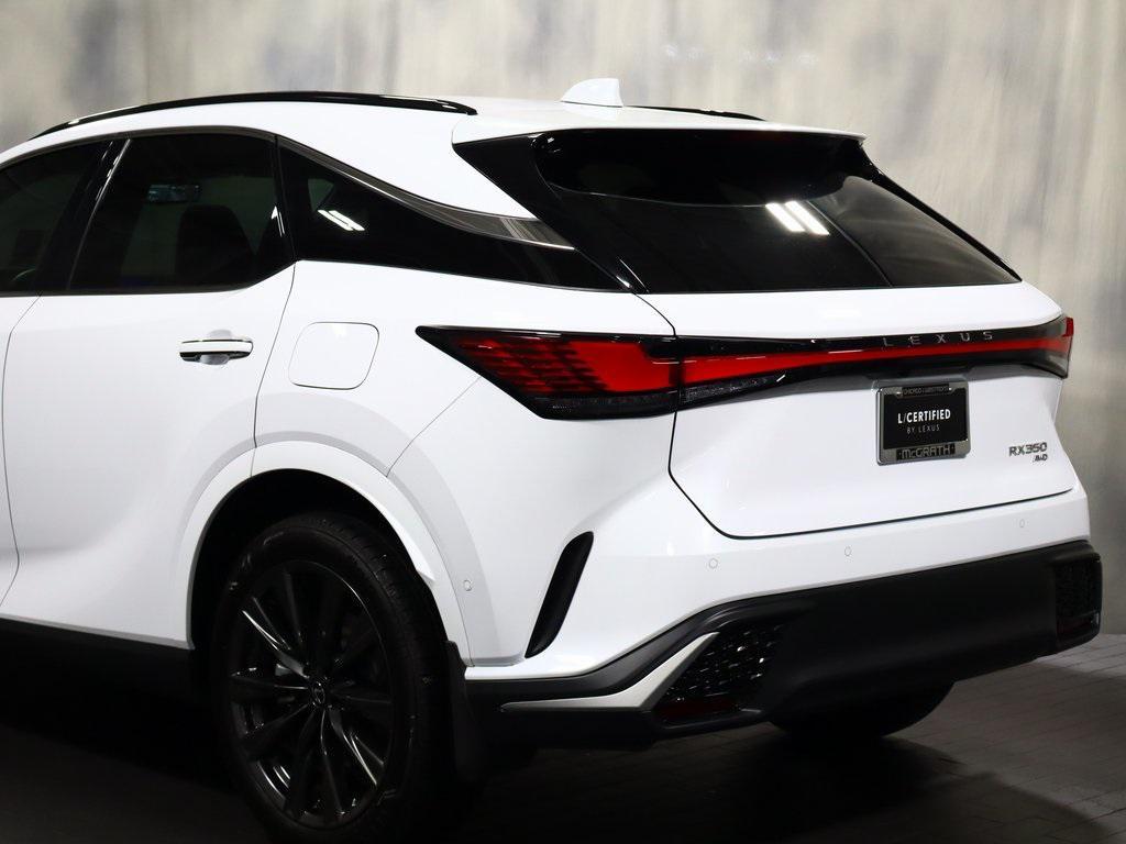 used 2024 Lexus RX 350 car, priced at $56,990