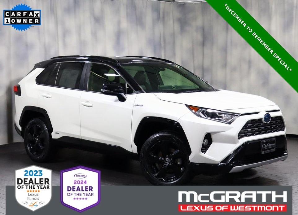 used 2020 Toyota RAV4 Hybrid car, priced at $31,405