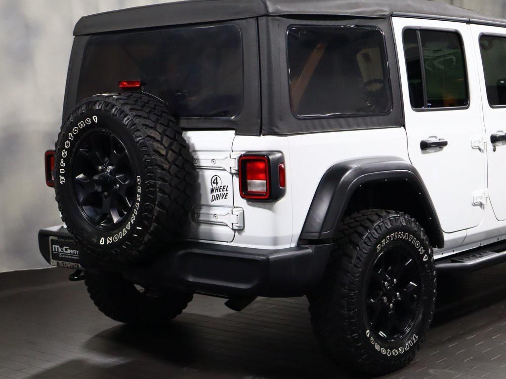 used 2021 Jeep Wrangler car, priced at $25,950
