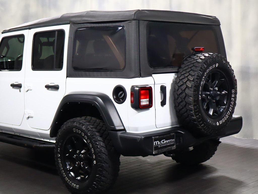 used 2021 Jeep Wrangler car, priced at $25,950