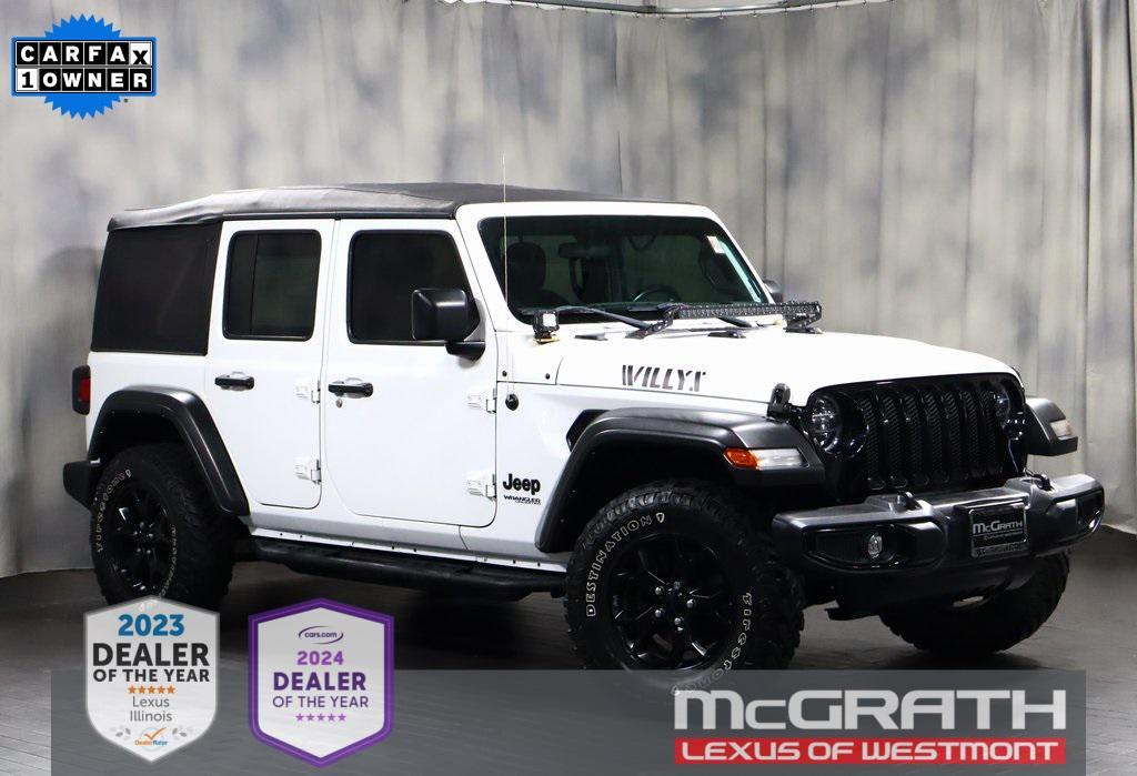 used 2021 Jeep Wrangler car, priced at $25,950