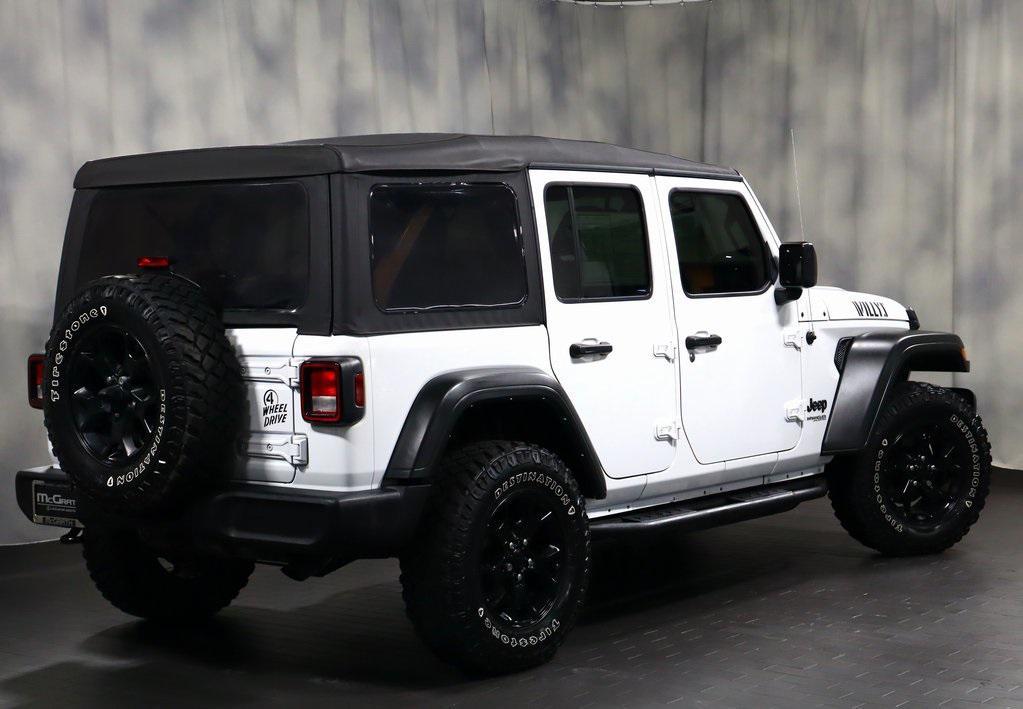 used 2021 Jeep Wrangler car, priced at $25,950
