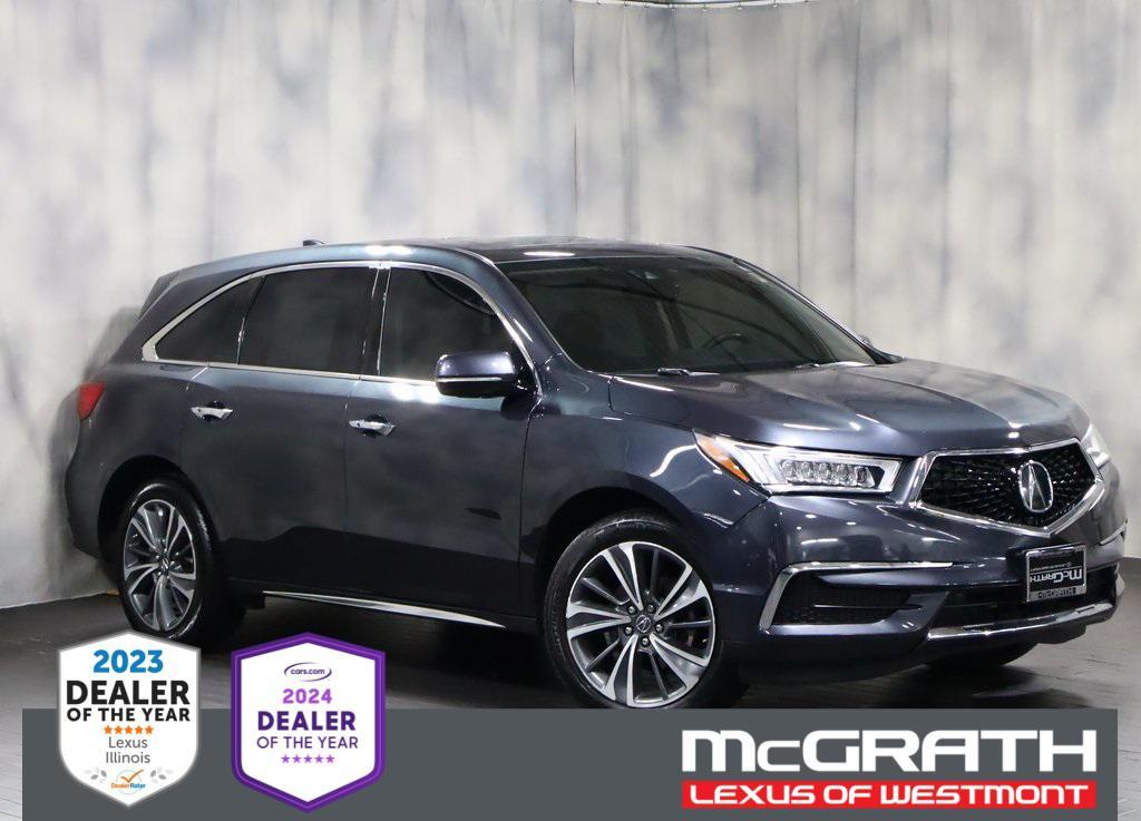 used 2019 Acura MDX car, priced at $22,200