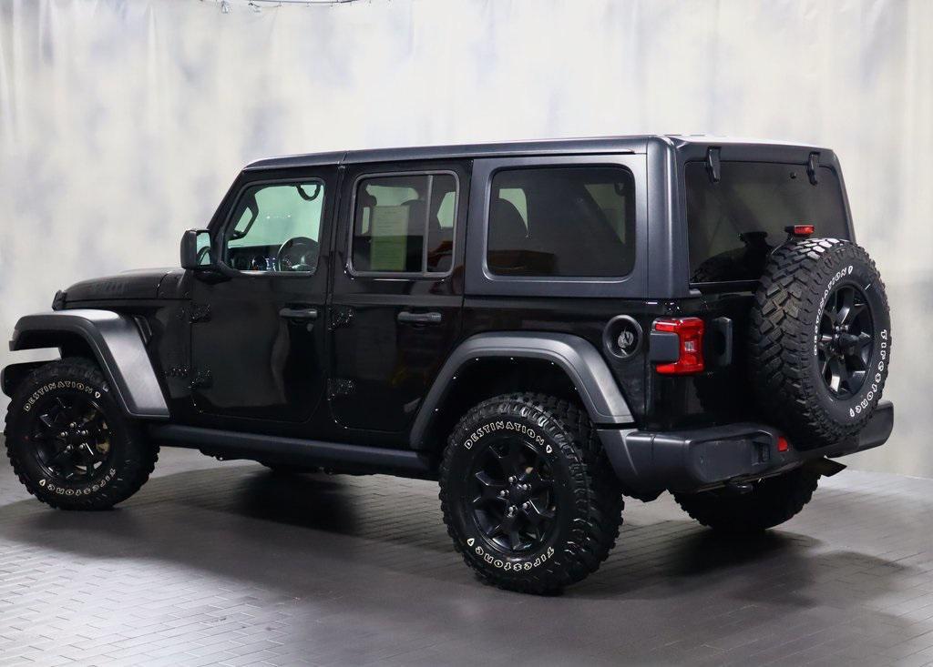 used 2021 Jeep Wrangler car, priced at $28,925