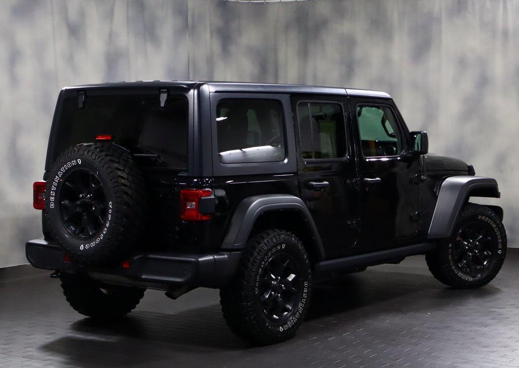 used 2021 Jeep Wrangler car, priced at $28,925