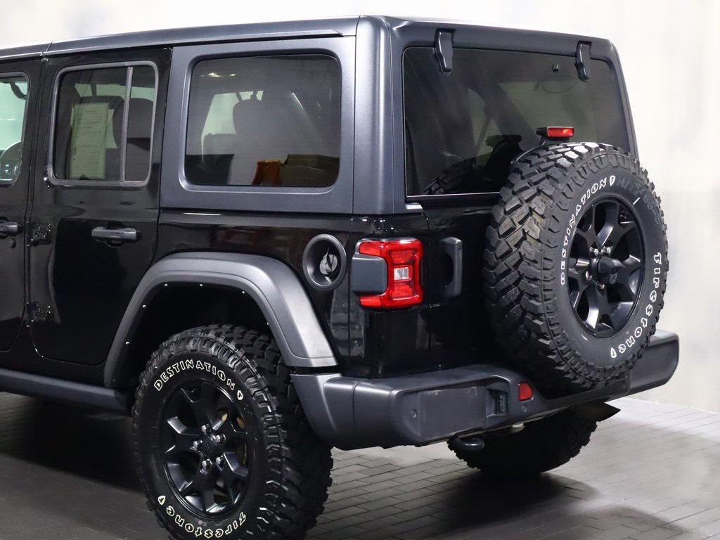 used 2021 Jeep Wrangler car, priced at $28,925