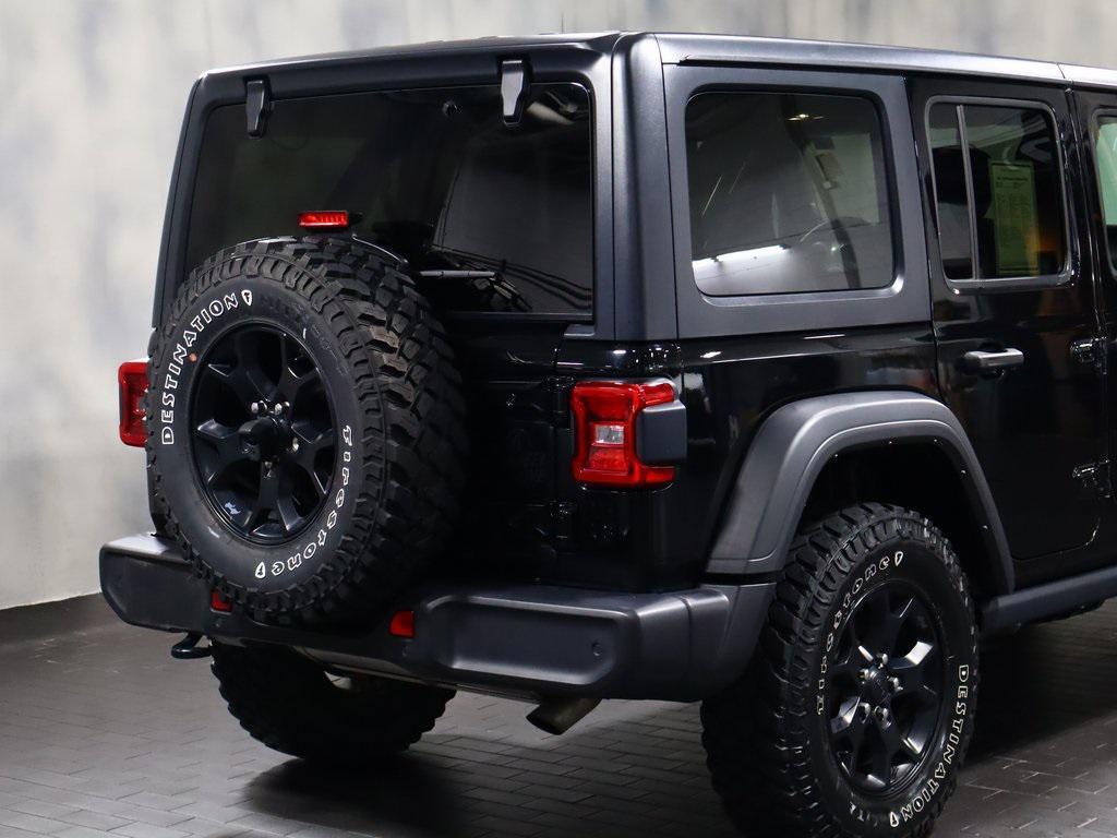 used 2021 Jeep Wrangler car, priced at $28,925