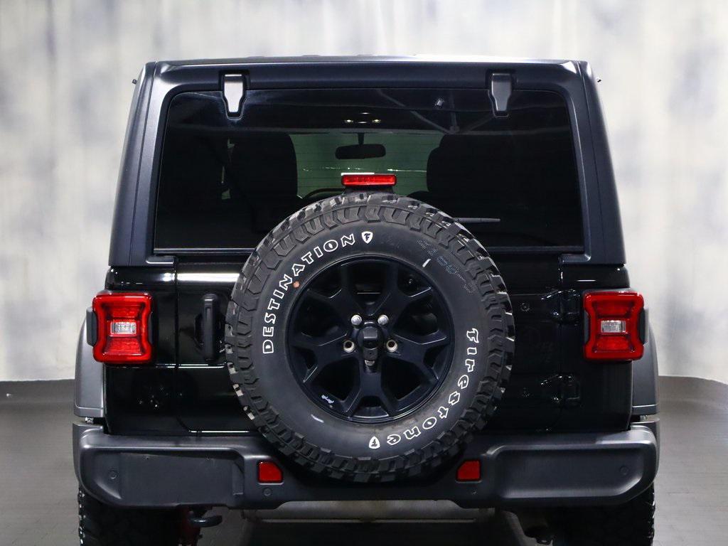 used 2021 Jeep Wrangler car, priced at $28,925