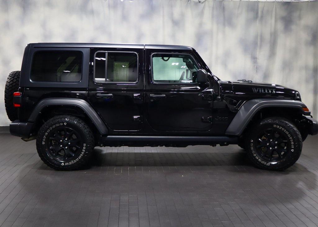 used 2021 Jeep Wrangler car, priced at $28,925