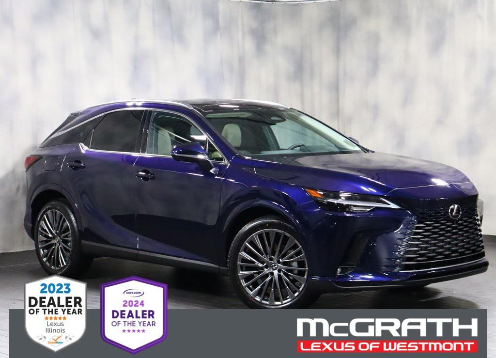 new 2025 Lexus RX 450h+ car, priced at $76,395