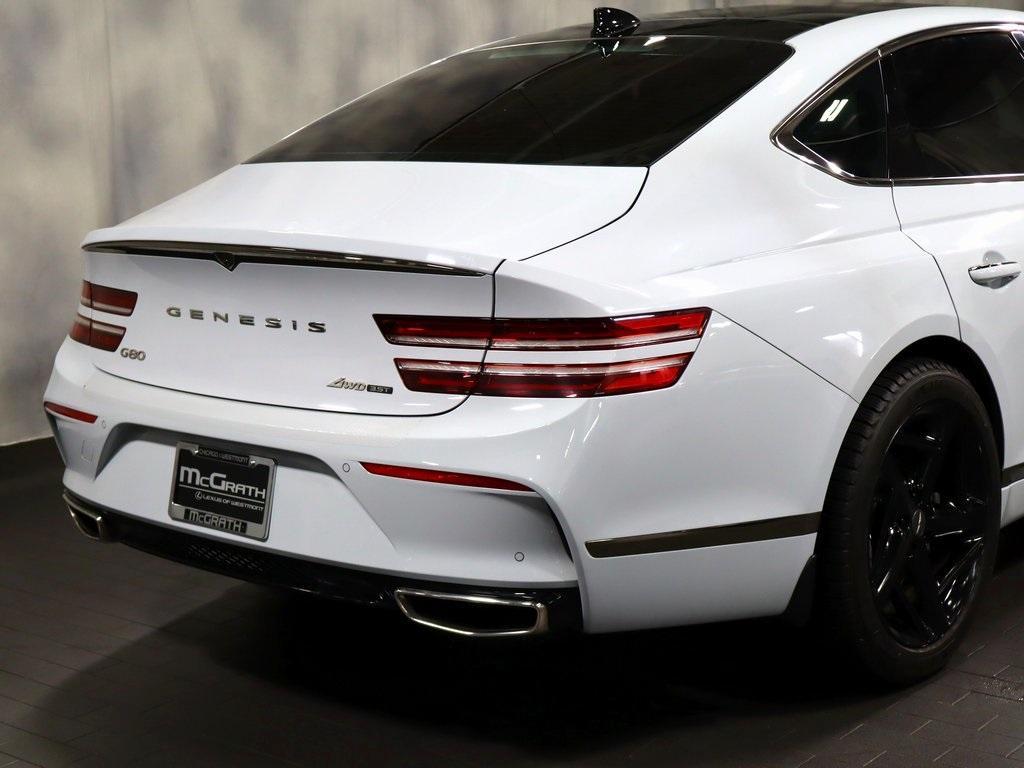 used 2022 Genesis G80 car, priced at $42,205