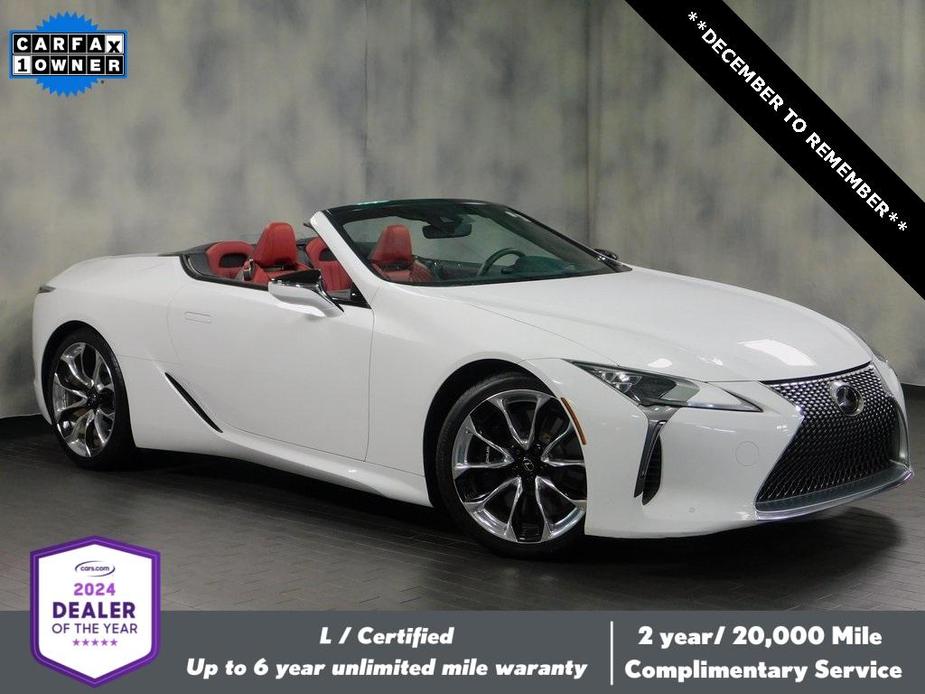 used 2021 Lexus LC 500 car, priced at $76,810