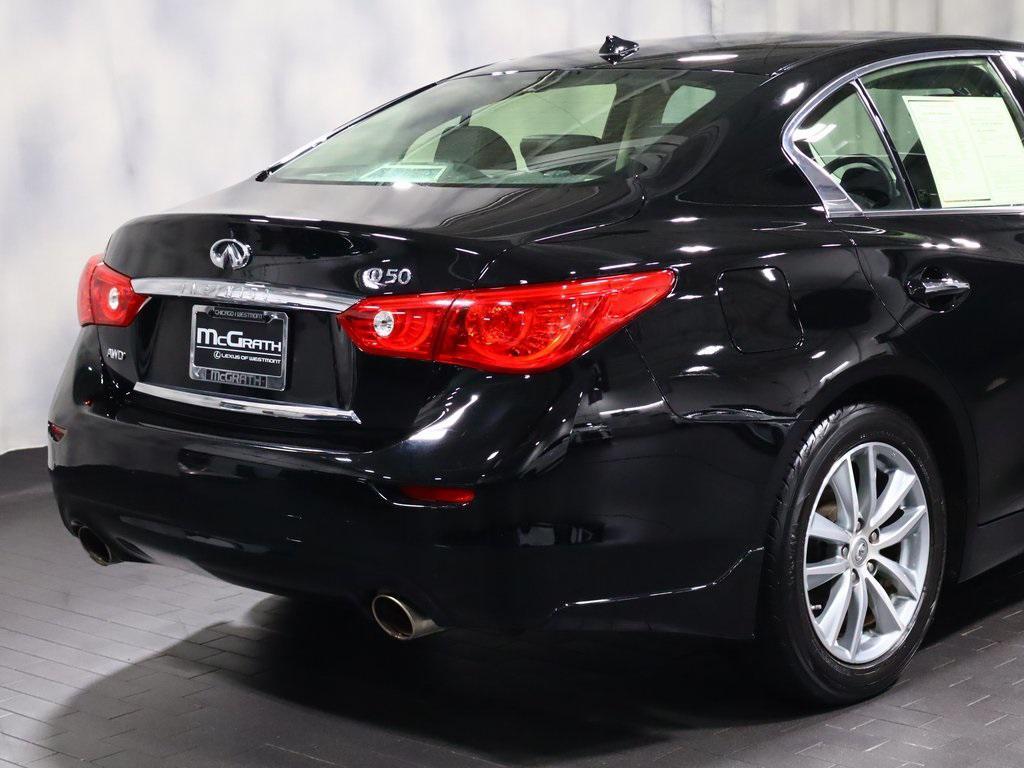 used 2015 INFINITI Q50 car, priced at $16,988
