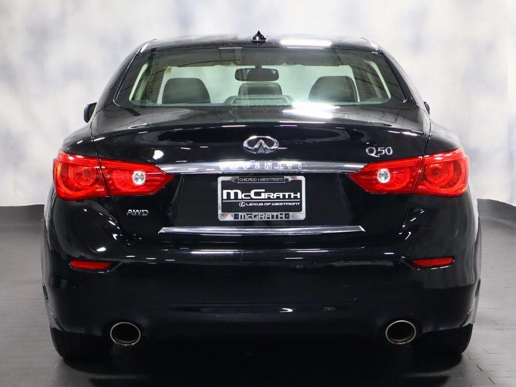 used 2015 INFINITI Q50 car, priced at $16,988