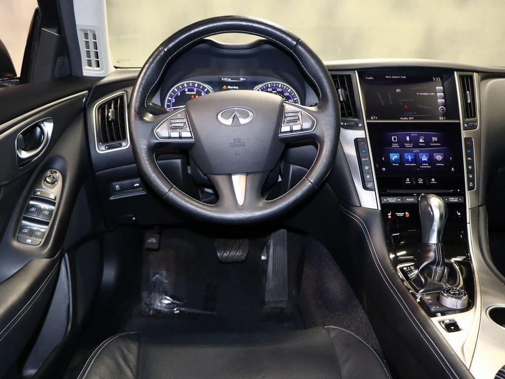 used 2015 INFINITI Q50 car, priced at $16,988