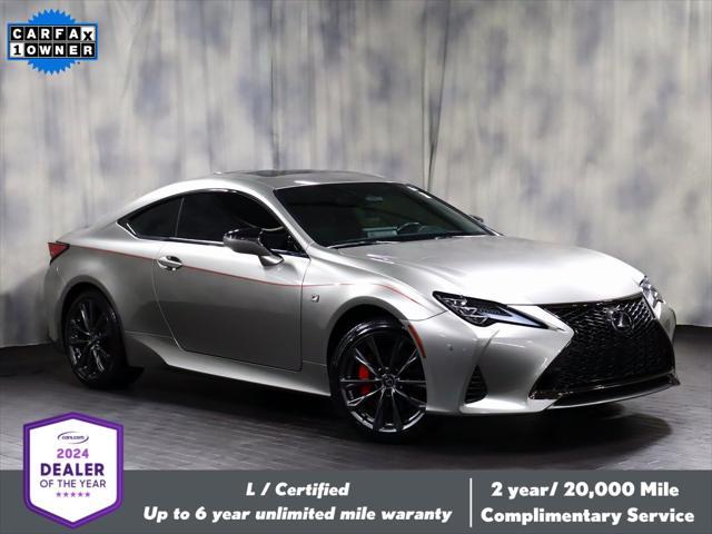 used 2023 Lexus RC 350 car, priced at $49,988