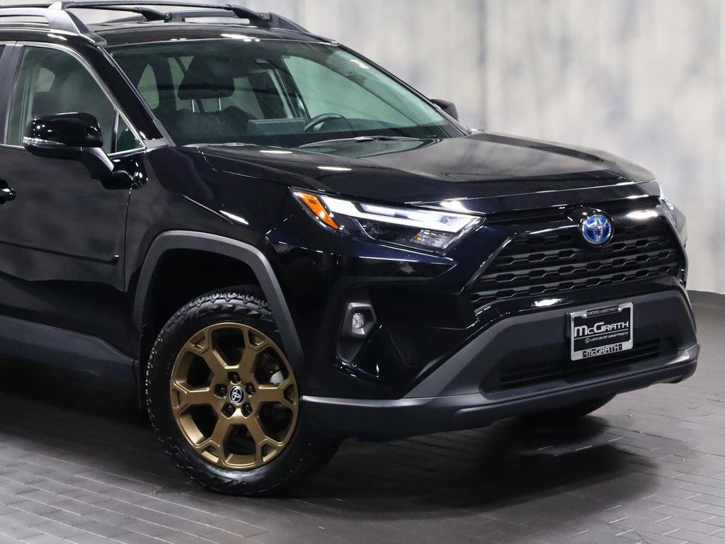 used 2023 Toyota RAV4 Hybrid car, priced at $33,250
