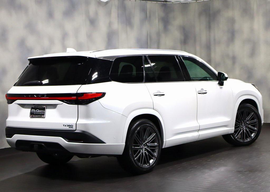 new 2025 Lexus TX 350 car, priced at $73,345