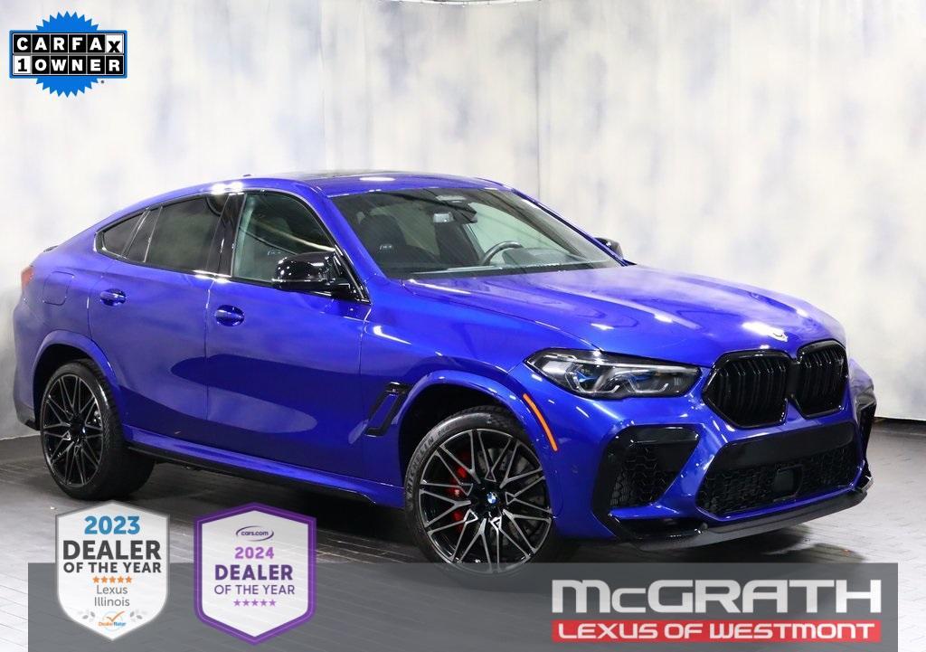 used 2023 BMW X6 M car, priced at $90,385