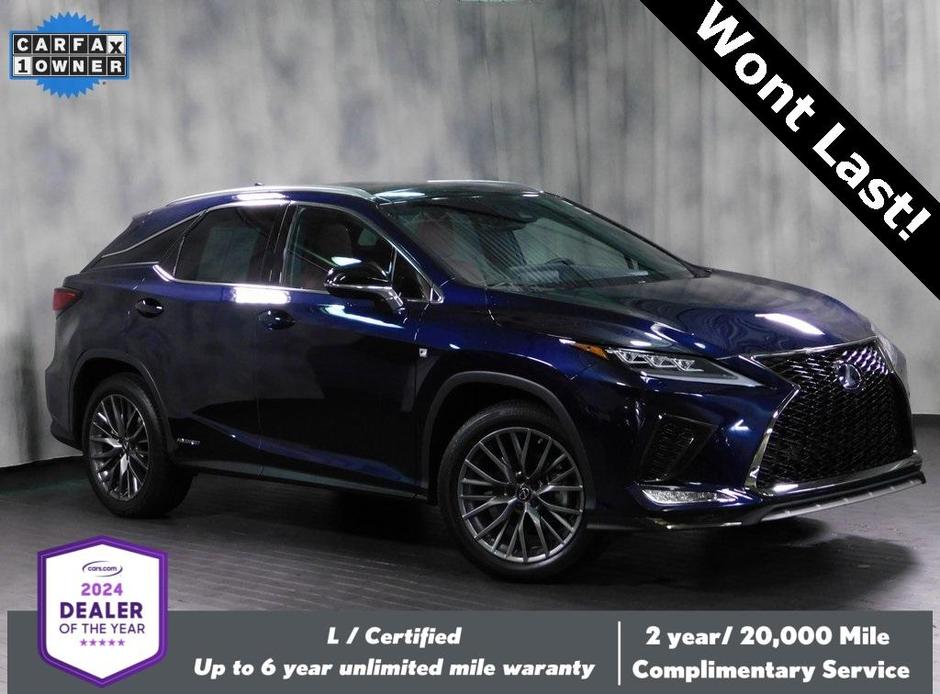 used 2022 Lexus RX 450h car, priced at $58,370