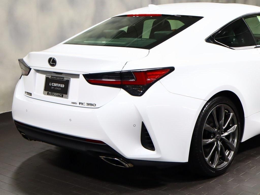 used 2020 Lexus RC 350 car, priced at $41,988