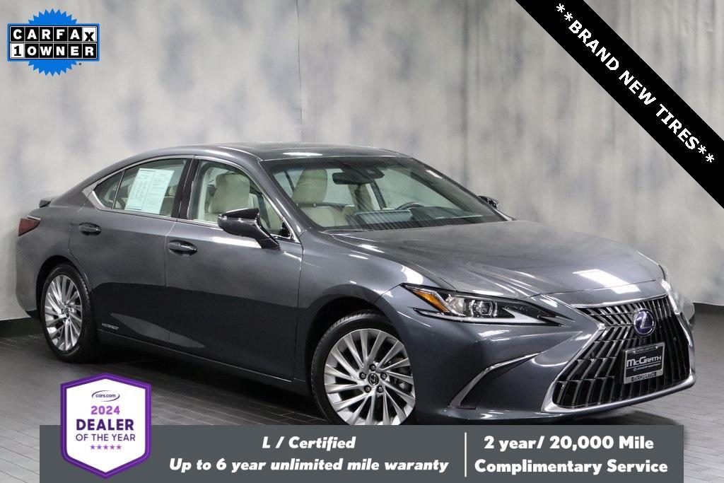 used 2022 Lexus ES 300h car, priced at $42,995