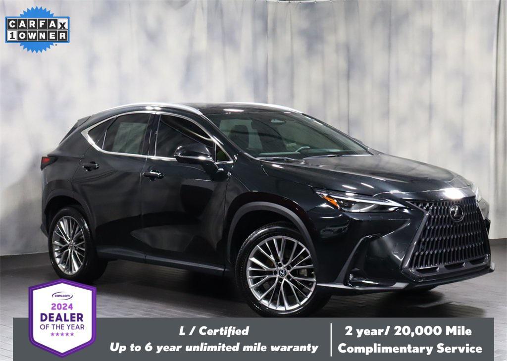 used 2022 Lexus NX 350h car, priced at $48,450
