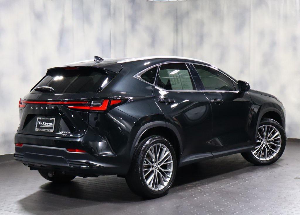 used 2022 Lexus NX 350h car, priced at $48,450