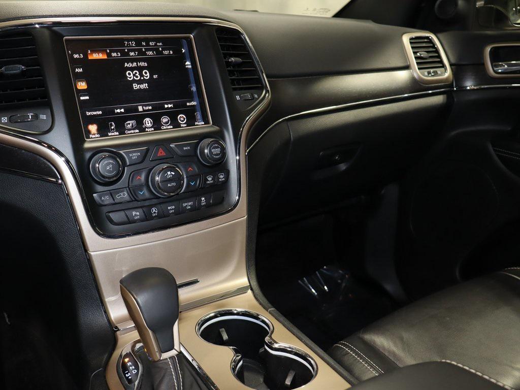 used 2017 Jeep Grand Cherokee car, priced at $16,488