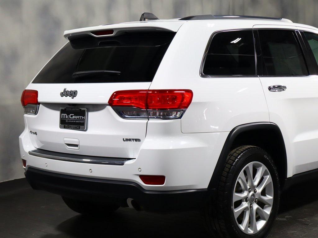 used 2017 Jeep Grand Cherokee car, priced at $16,488