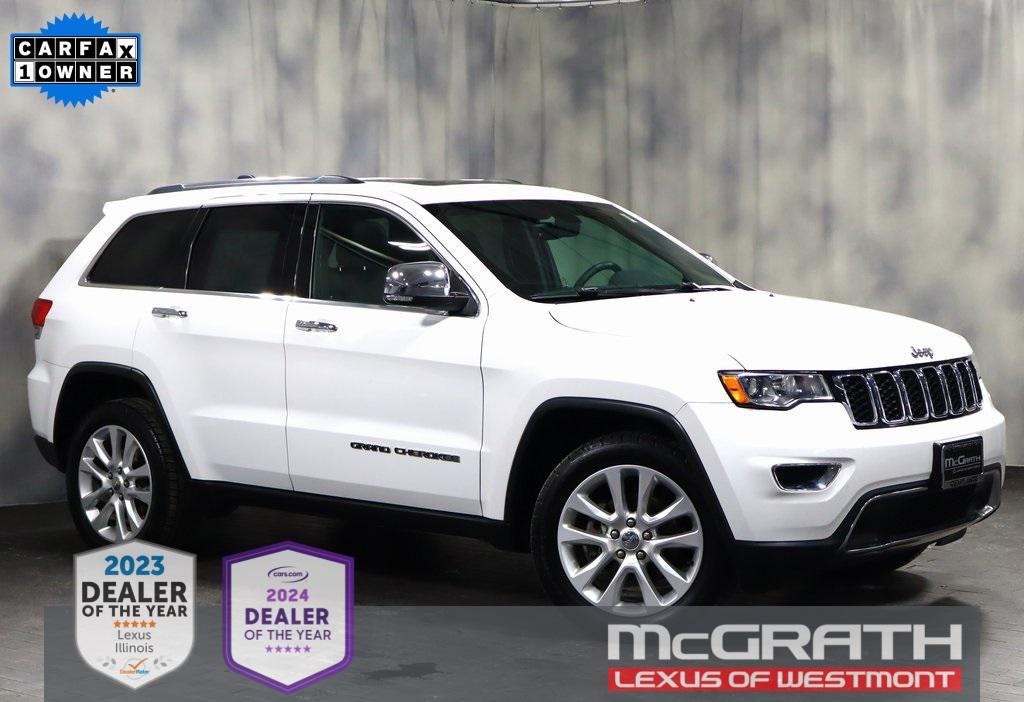 used 2017 Jeep Grand Cherokee car, priced at $16,488